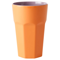 Apricot and Lavender Melamine Tall Cup By Rice DK